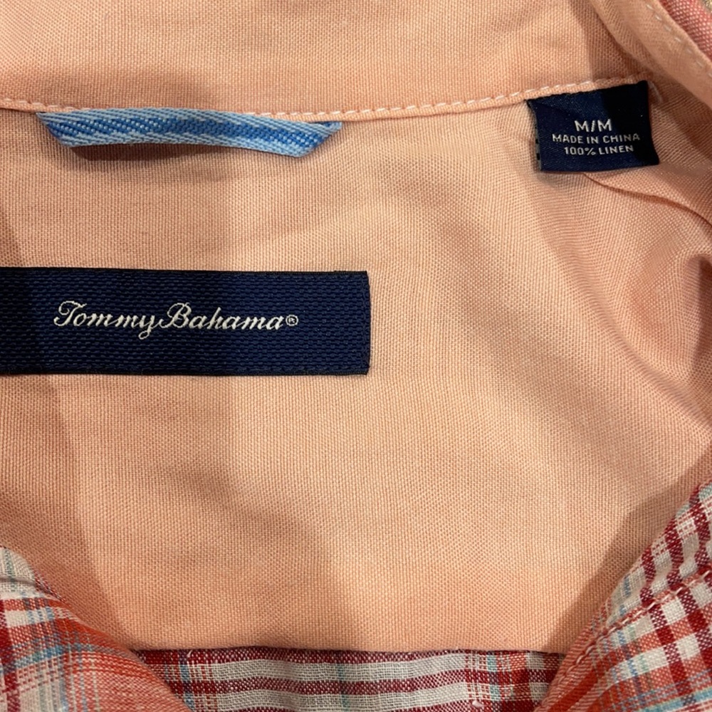 2-Tommy Bahama Button Down Checkered Men’s s/s Shirts. NWOT - Picture 7 of 8